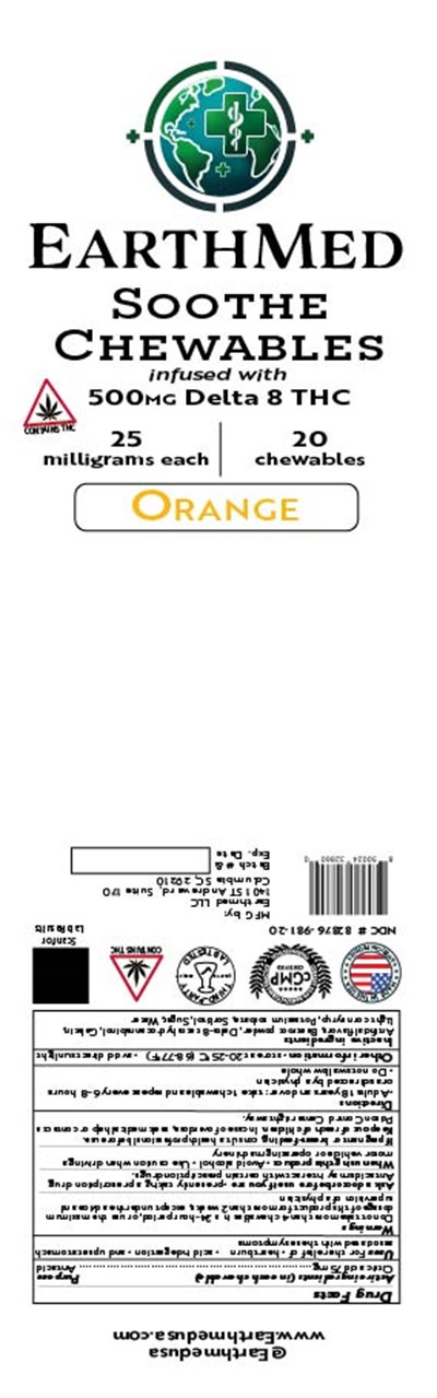 Orange Bag (Earthmed Soothe Orange Chewables)